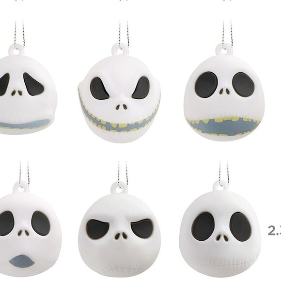 NEW  Set of 6 Tim Burton's The Nightmare Before Christmas Jack - Picture 2 of 9